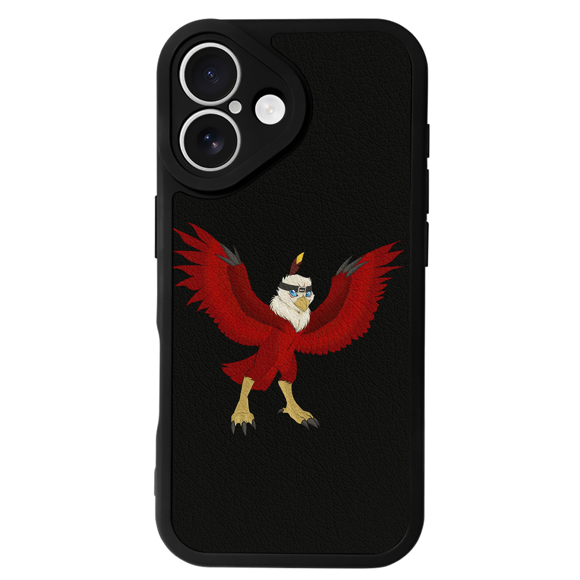 （画像用） Digimon デジタルモンスター/デジモン 【iPhone 16シリーズ対応】シリコンスマホケース（レザー調） 材質：シリコン